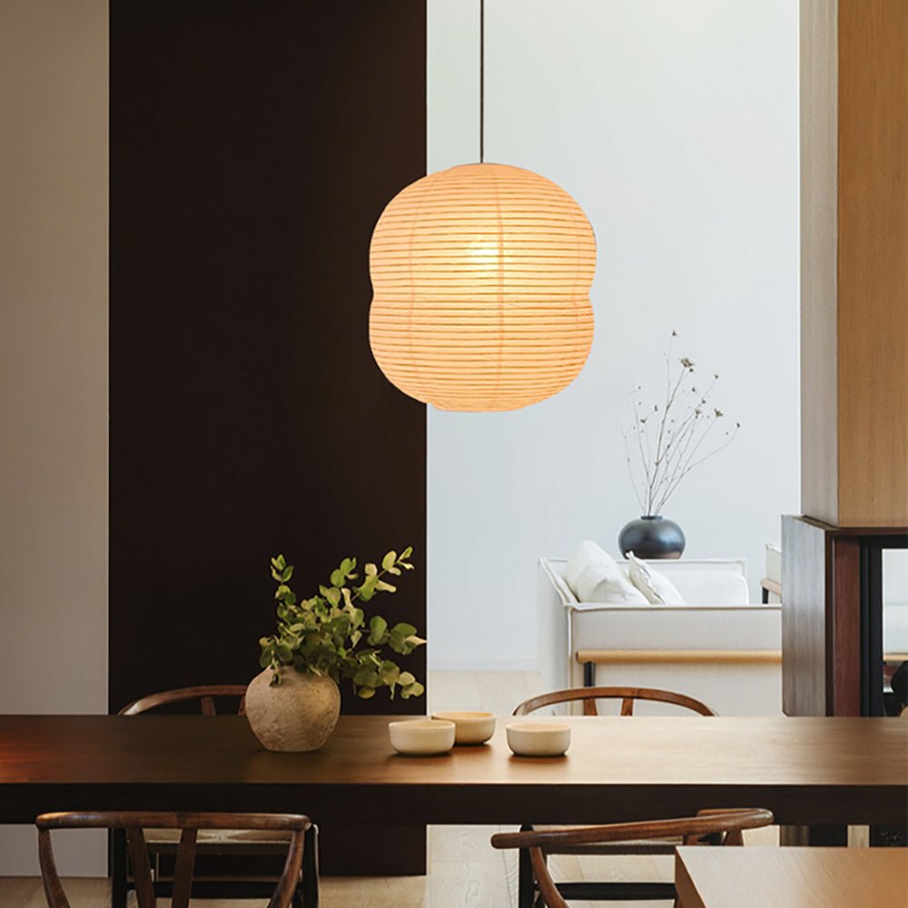 Nivelelle Minimalist Rice Paper Pendant Light