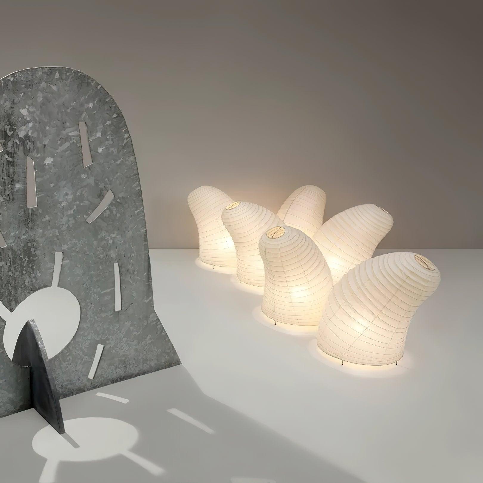 Tranquilux Paper Japanese-Inspired Table Lamp