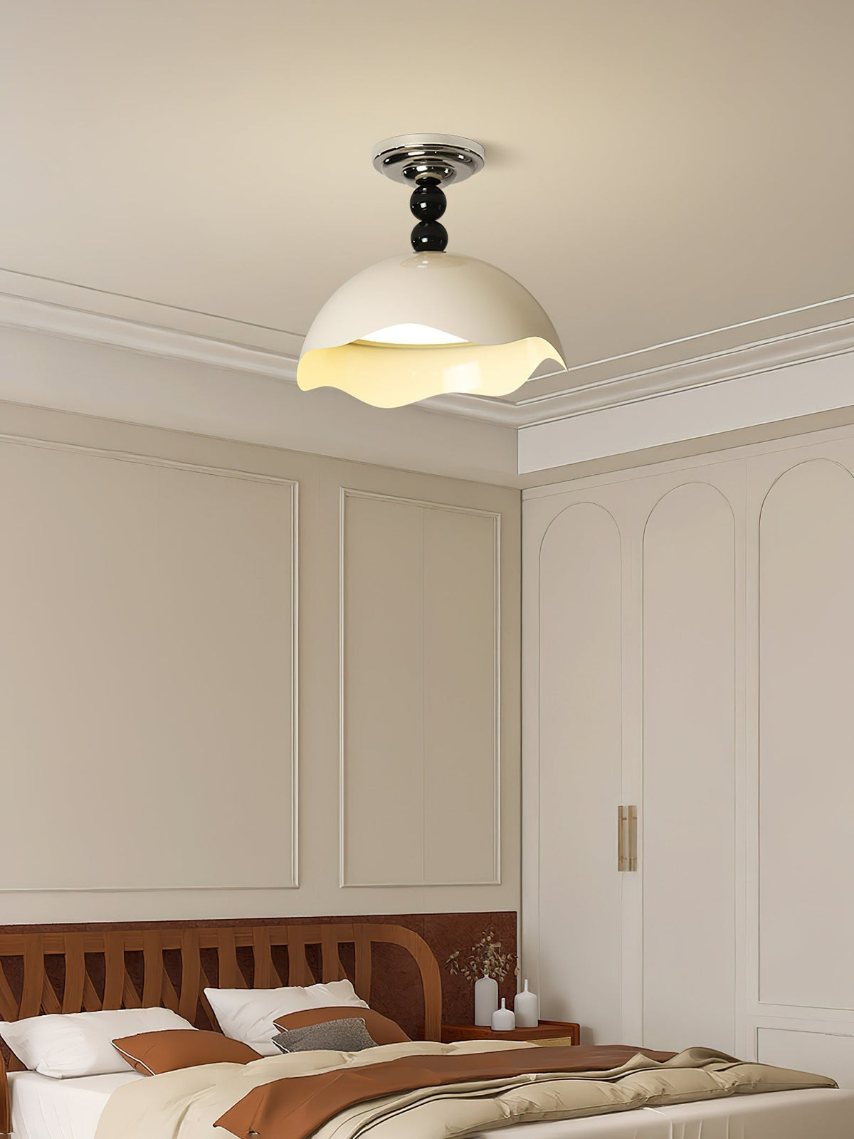 Riveella Nordic Art Wave Crest Ceiling Lamp