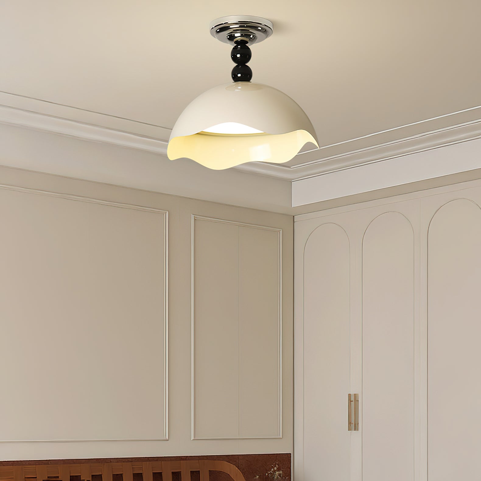 Riveella Nordic Art Wave Crest Ceiling Lamp