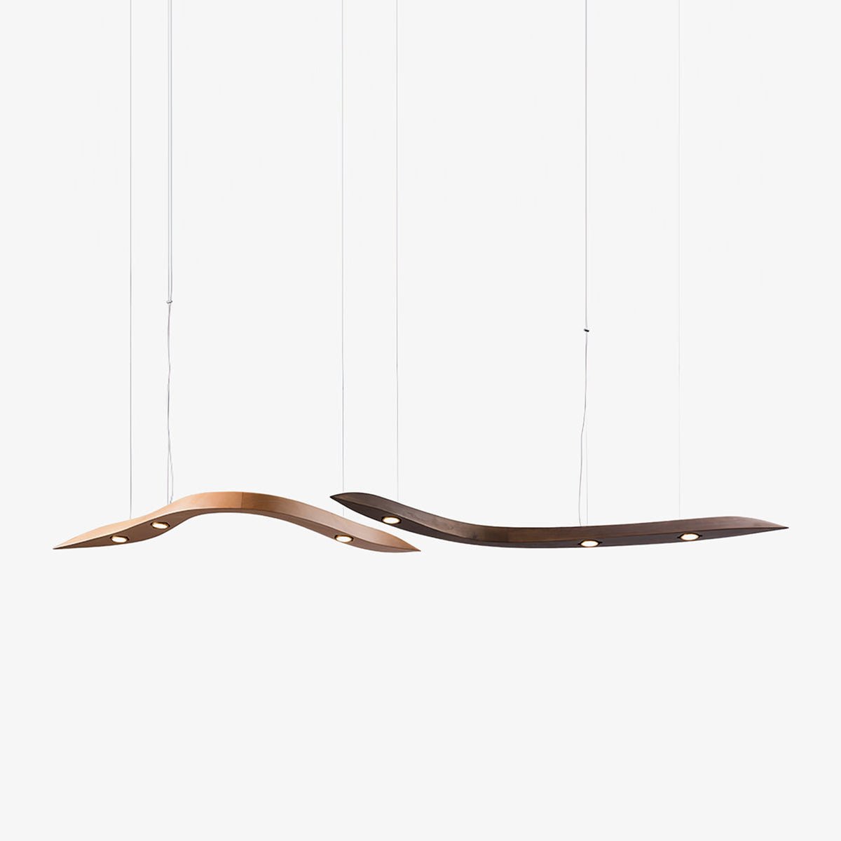 Queral Flow Minimalist Wood Pendant Lamp