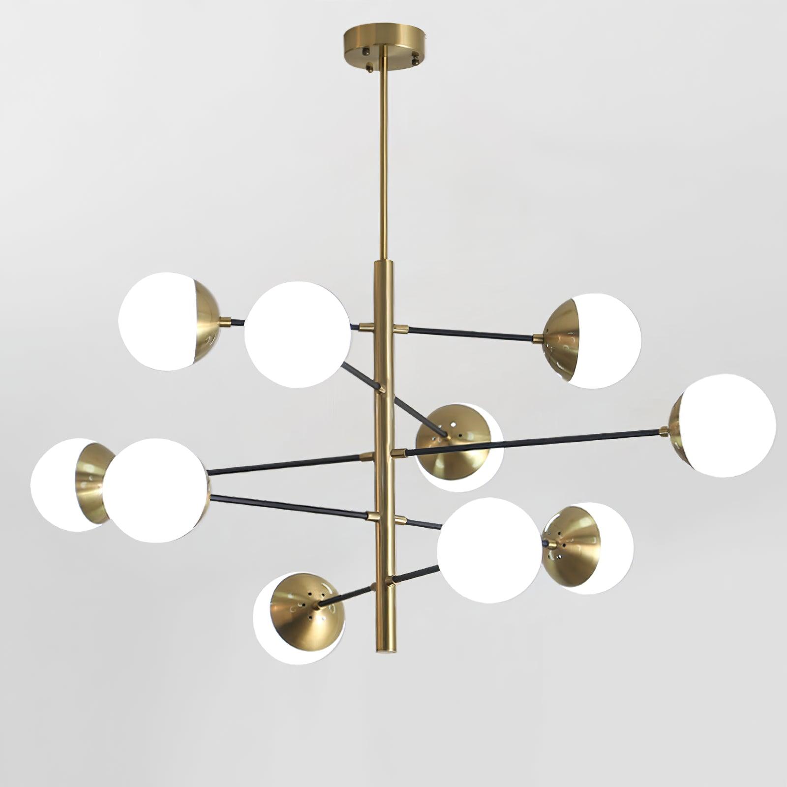 Celaora Chandelier Waverly Glass Elegant
