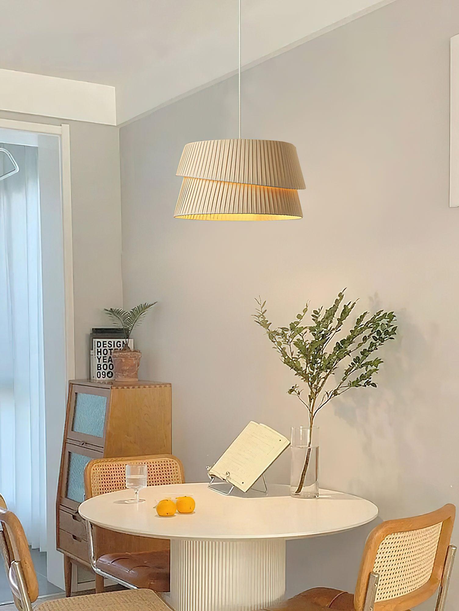Tocan Fabric Scandinavian Pendant Light