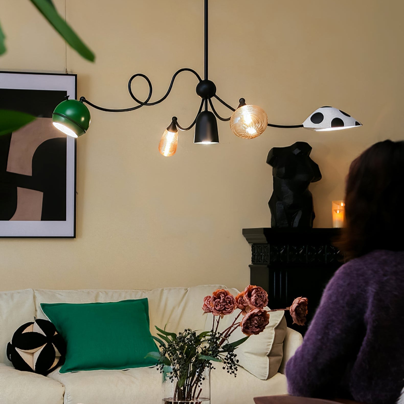 PlayfulGlass Modular Glass Pendant Light