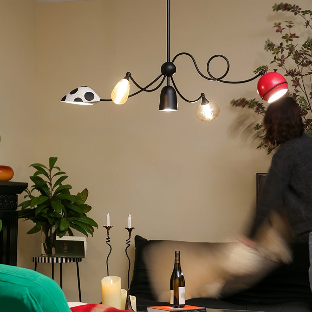 PlayfulGlass Modular Glass Pendant Light