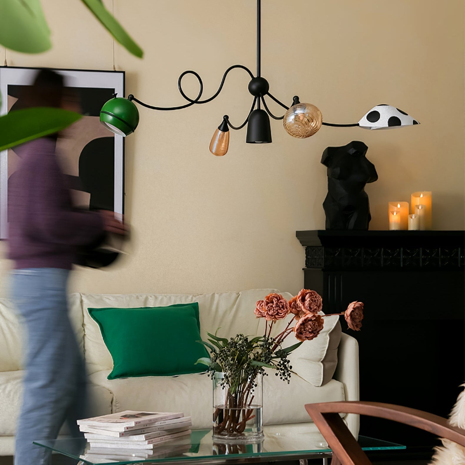 PlayfulGlass Modular Glass Pendant Light