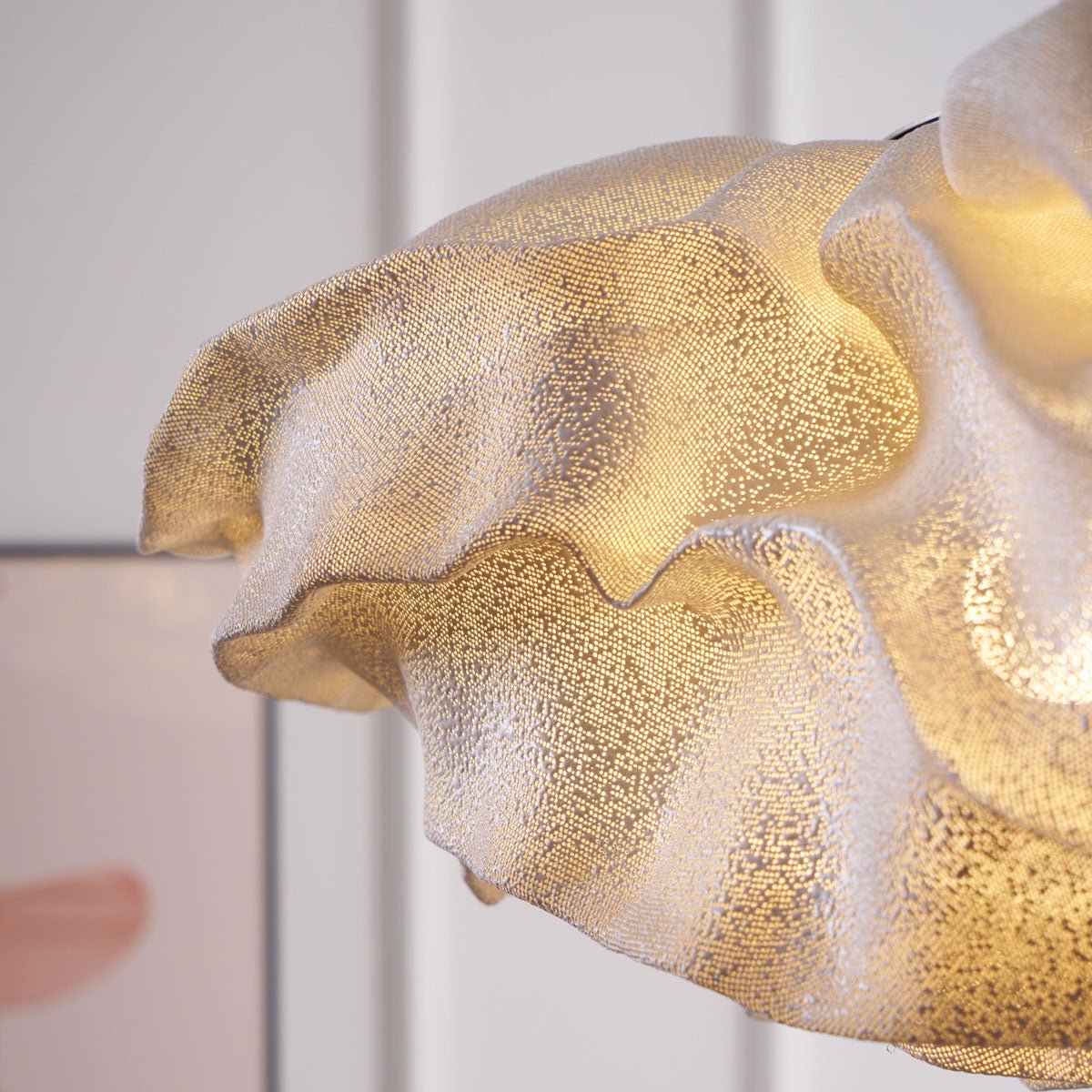 Wavern Steel Artistic Pendant Light
