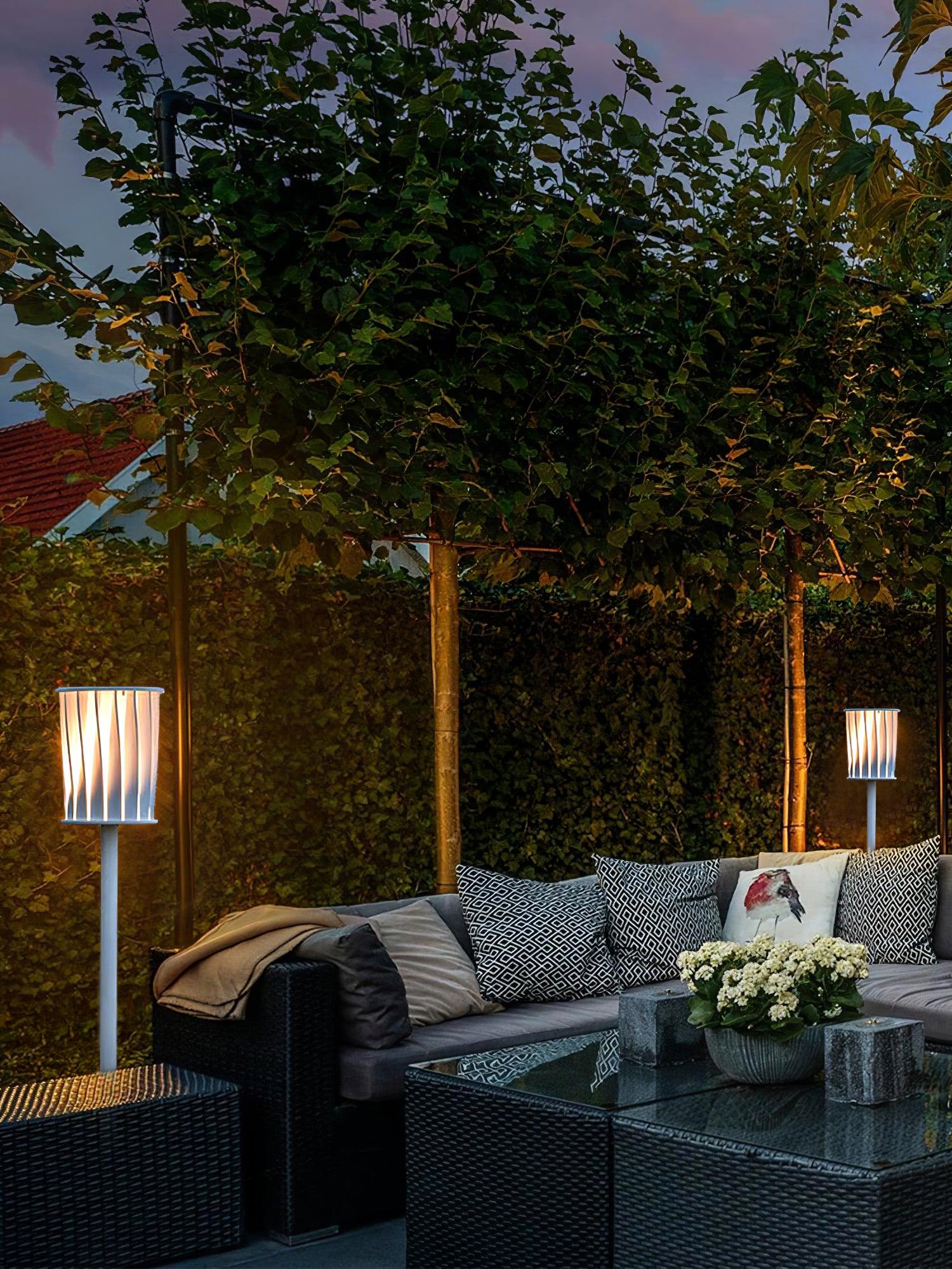 Flare Modern Aluminum Outdoor Light