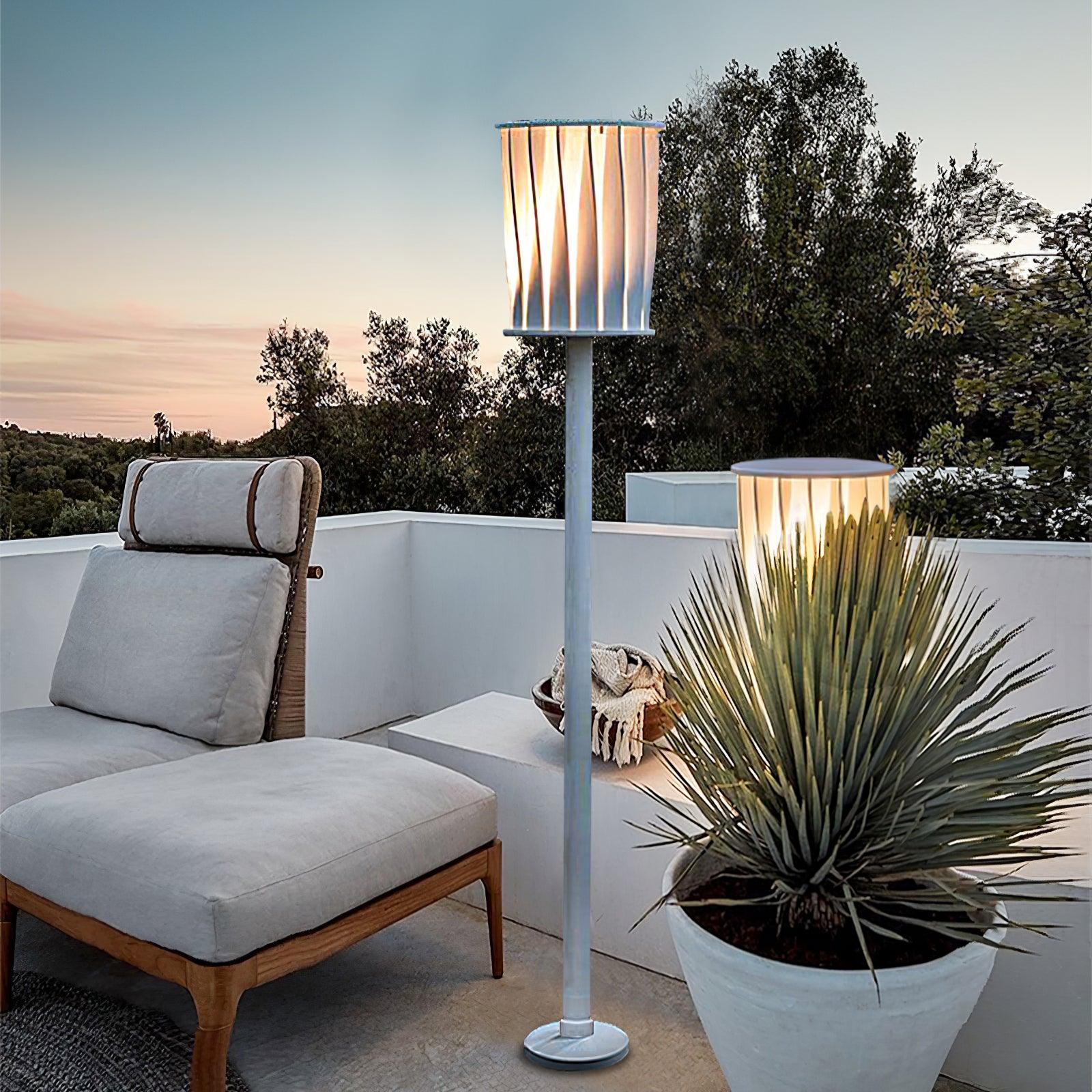 Flare Modern Aluminum Outdoor Light