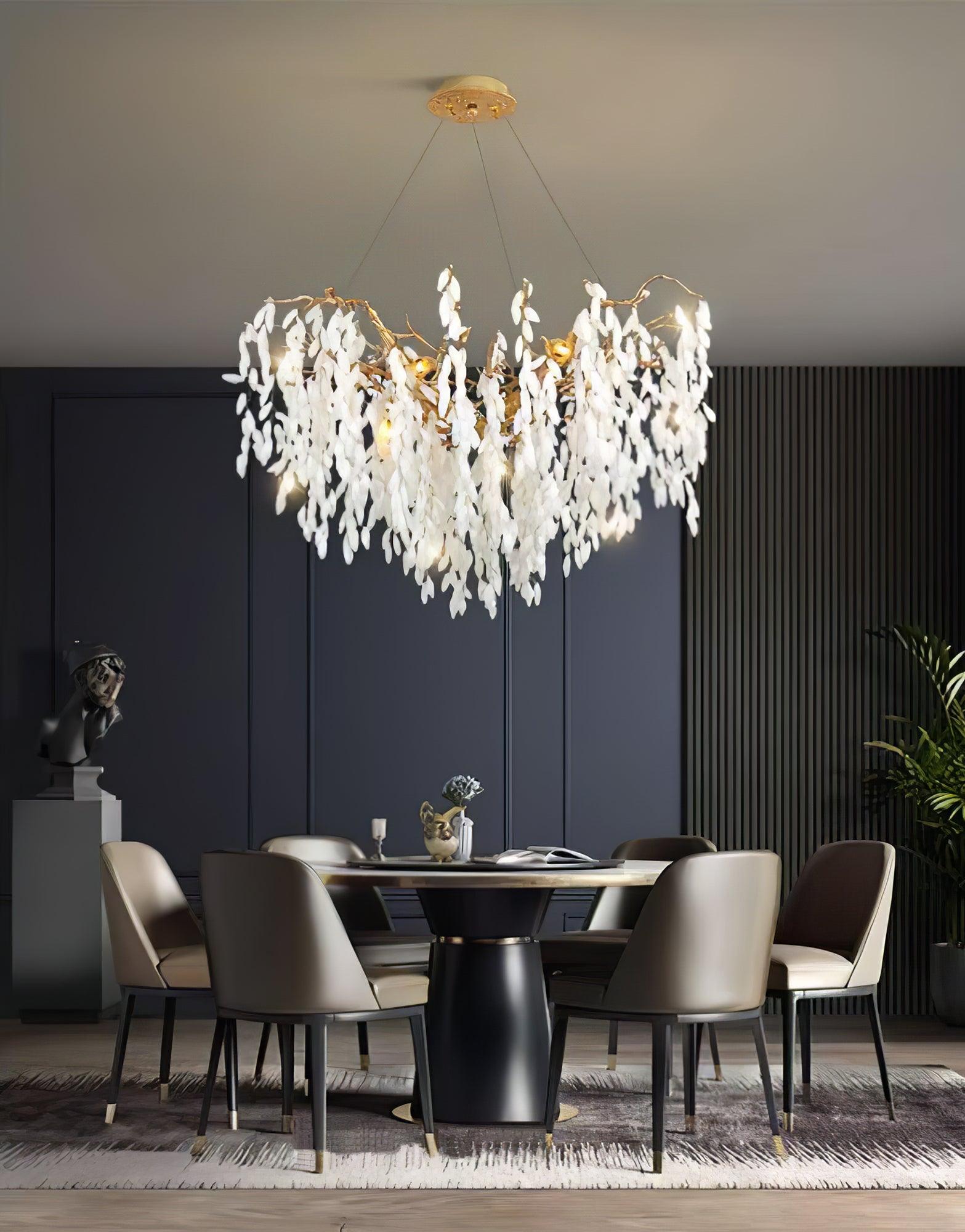 Florealis Cascading Crystal Chandelier