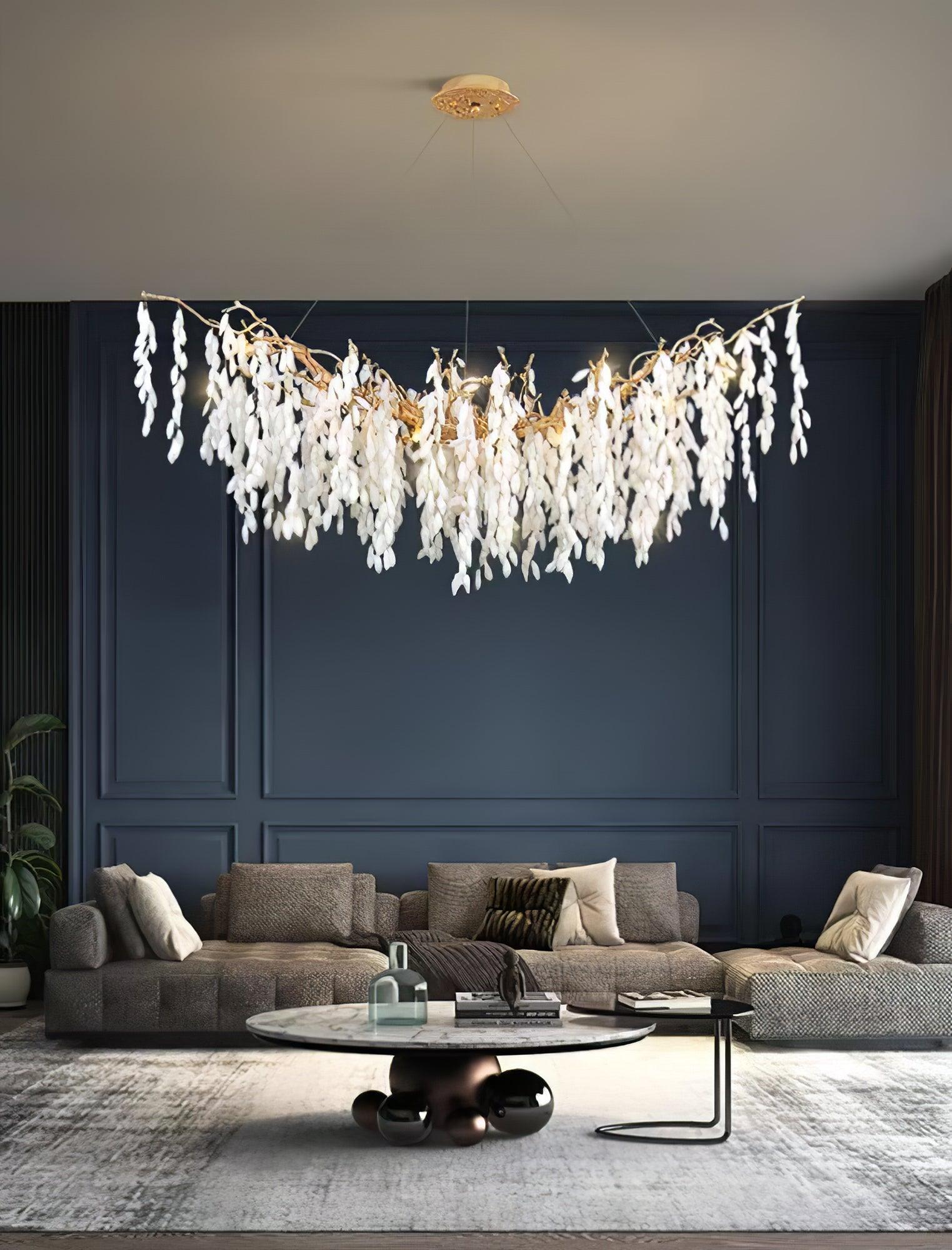 Florealis Cascading Crystal Chandelier