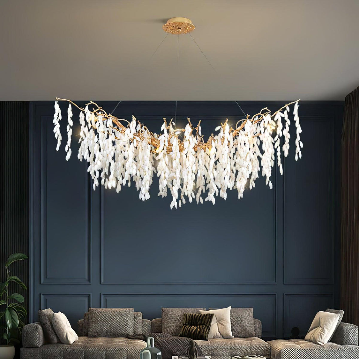 Florealis Cascading Crystal Chandelier