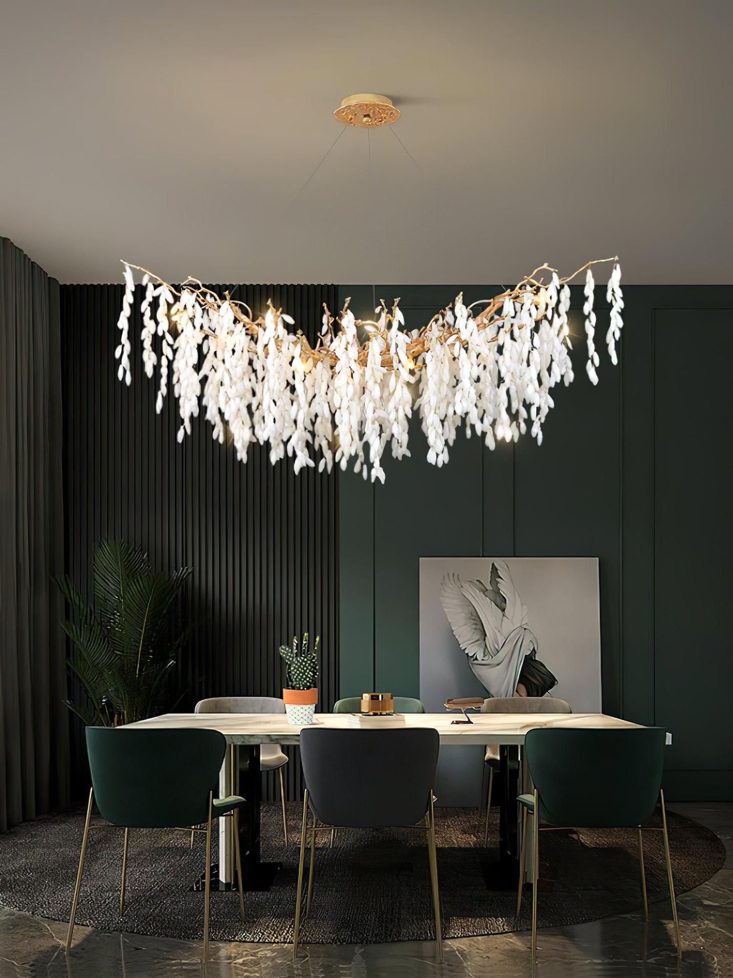 Florealis Cascading Crystal Chandelier