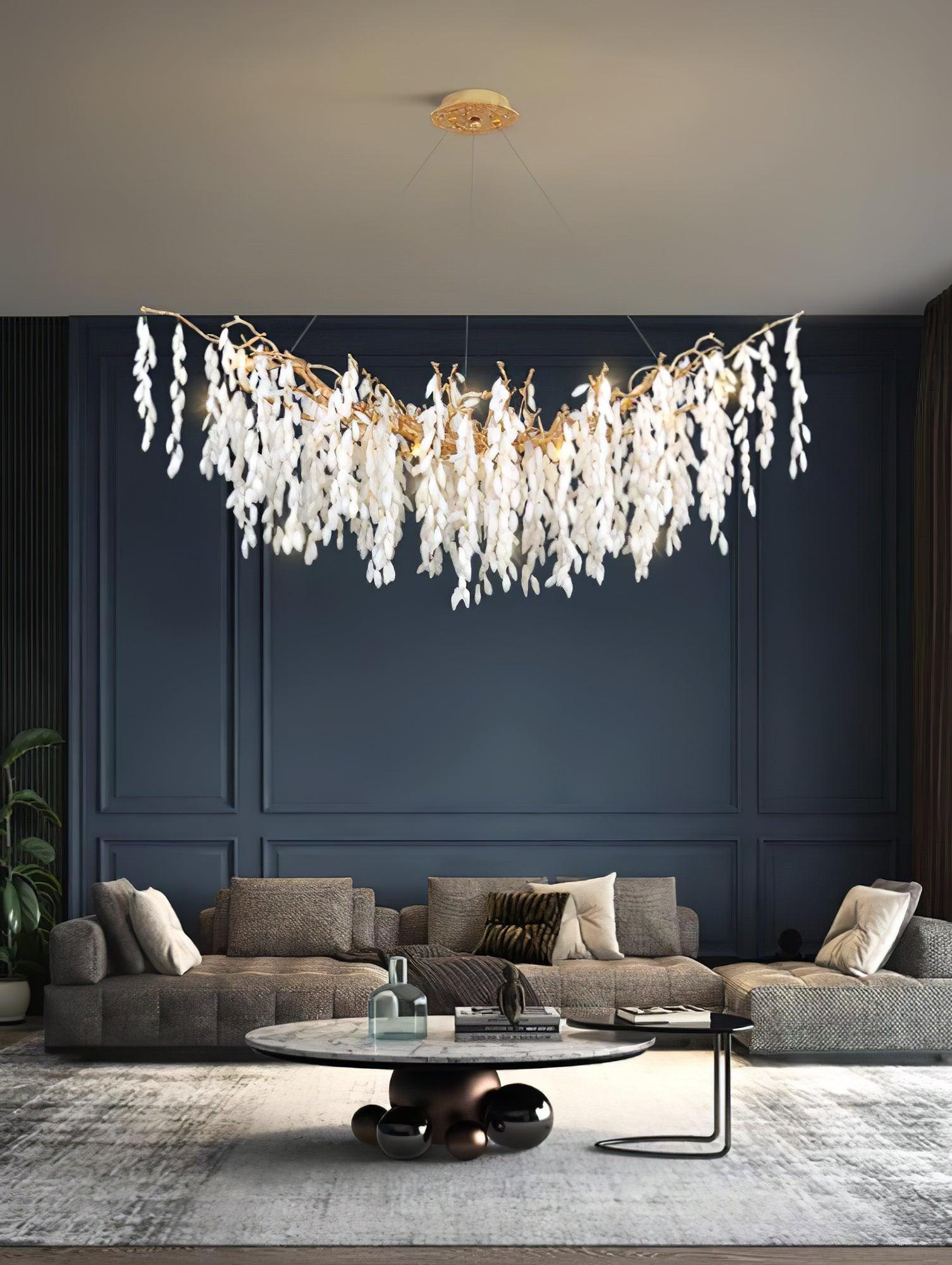 Florealis Cascading Crystal Chandelier