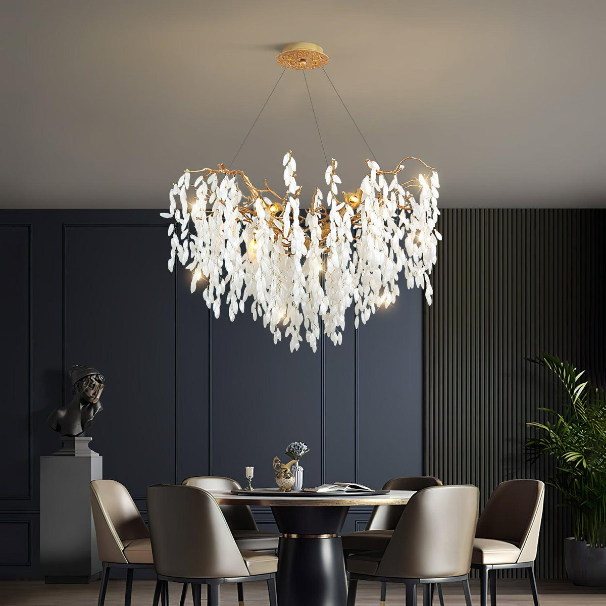 Florealis Cascading Crystal Chandelier