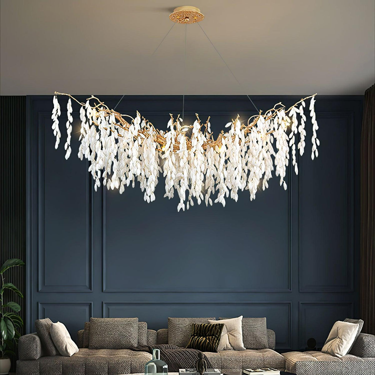 Florealis Cascading Crystal Chandelier
