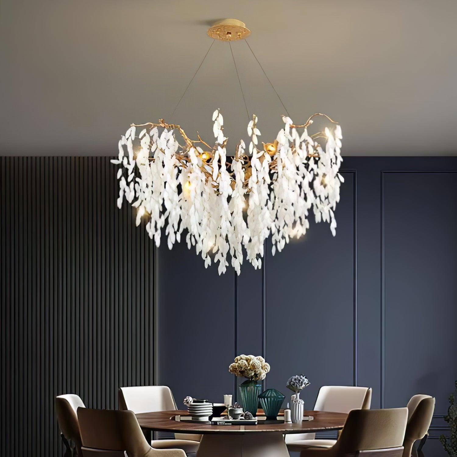 Florealis Cascading Crystal Chandelier