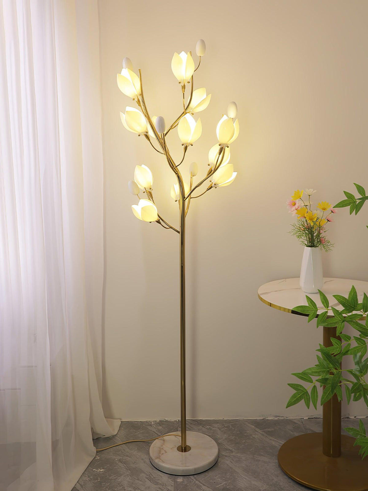 Aloza Ceramic Artistic Floor Lamp
