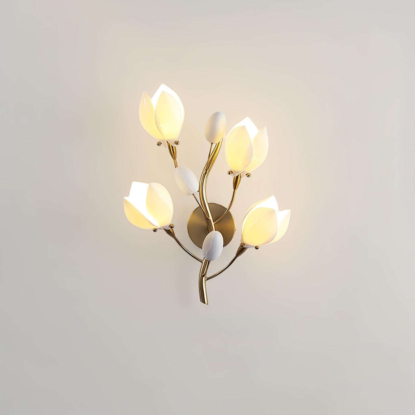 Dirixa Magnolia Elegance Ceramic Wall Lamp