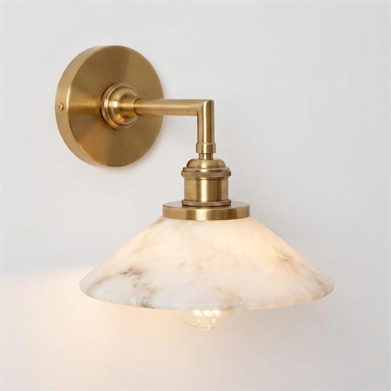 Nivenina Alabaster Wall Sconce