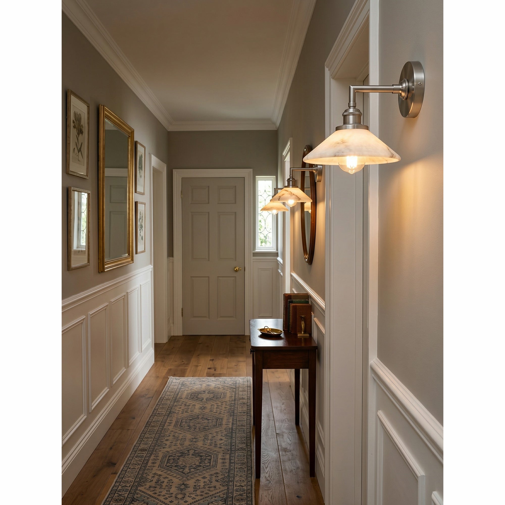 Nivenina Alabaster Wall Sconce