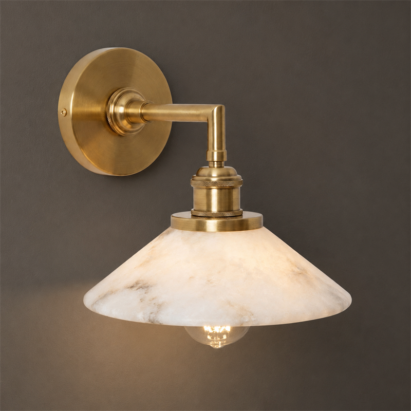 Nivenina Alabaster Wall Sconce