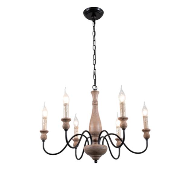 Viraarena Chandelier Farmhouse Rustic