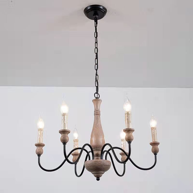 Viraarena Chandelier Farmhouse Rustic