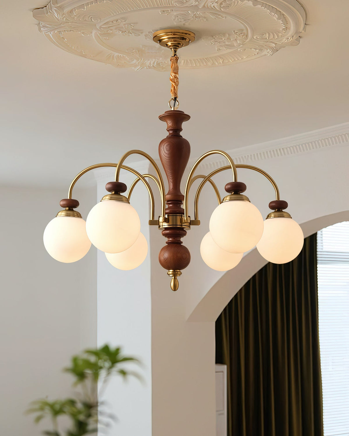 Fairbrook Wood Chandelier