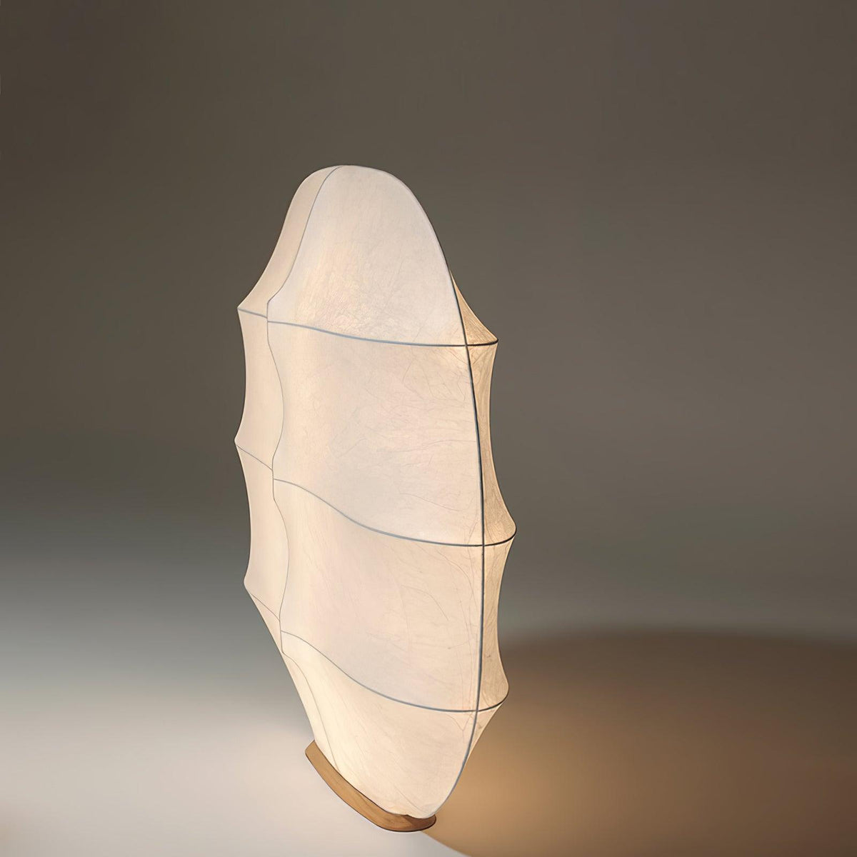 Lylaeos Organic Form Imitation Silk Wall Light