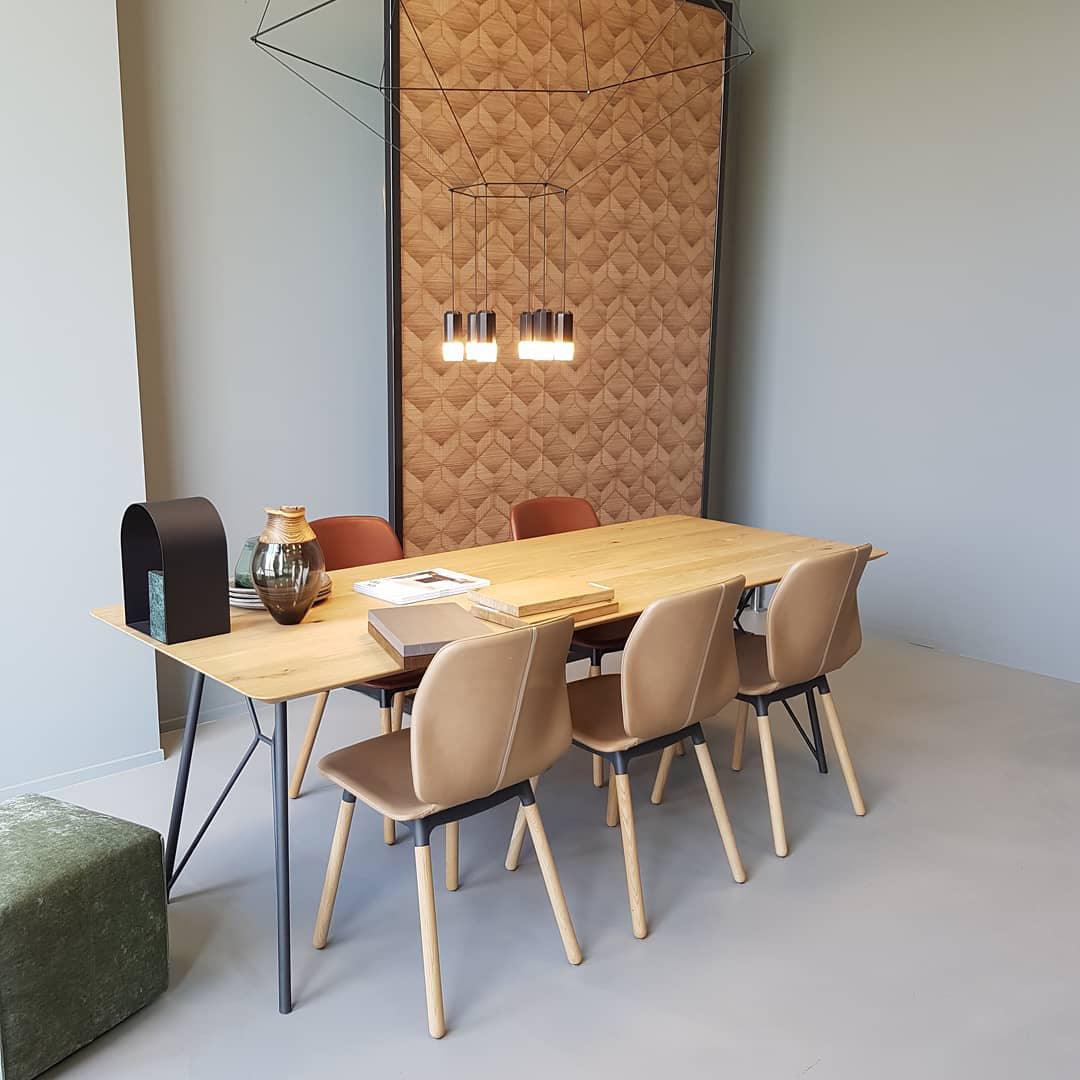 Elaalora Pendant Lamp Geometric Wire Black LED