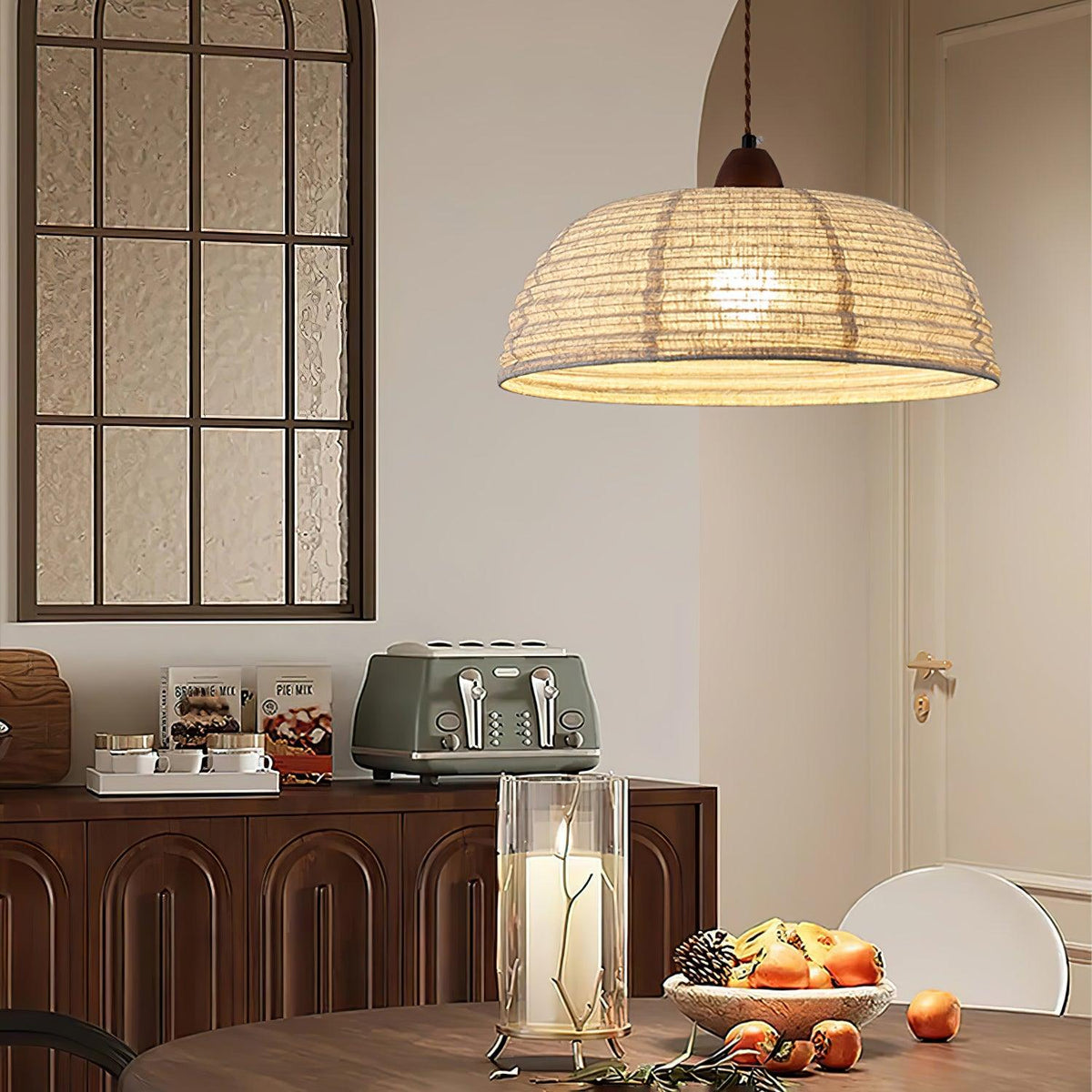 Linoena Modern Fabric Pendant Light