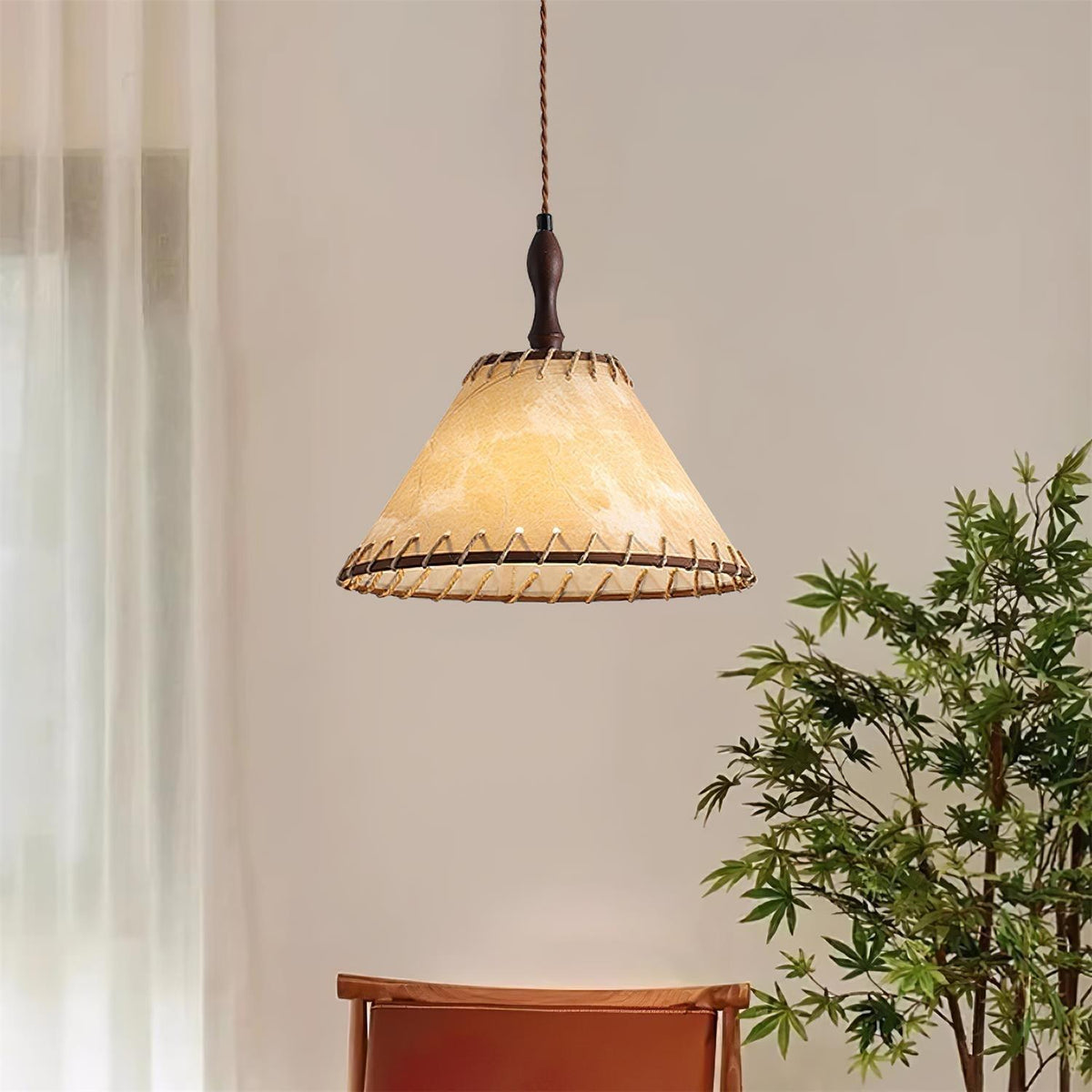 Linoena Modern Fabric Pendant Light