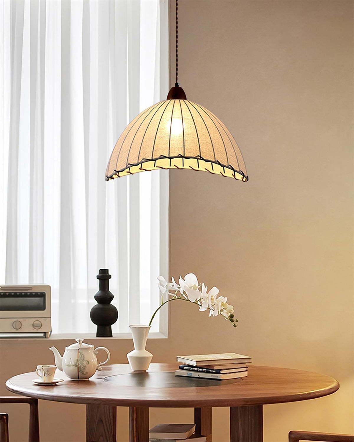 Linoena Modern Fabric Pendant Light