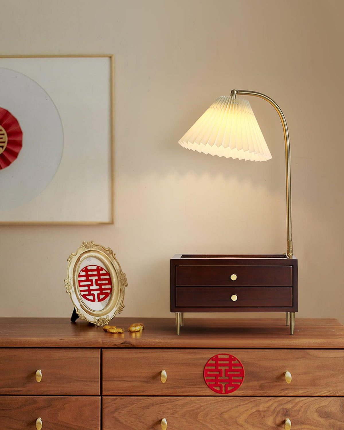Fold Classic Fabric Table Lamp