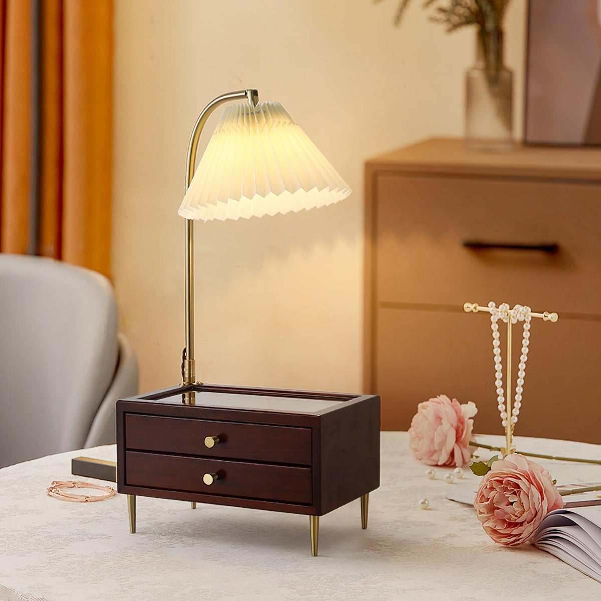 Fold Classic Fabric Table Lamp