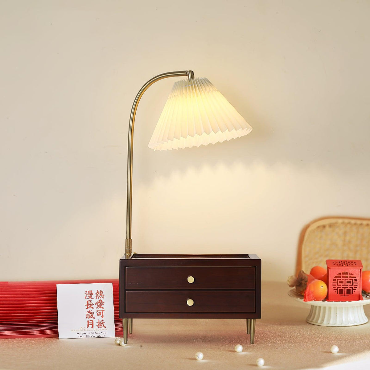 Fold Classic Fabric Table Lamp