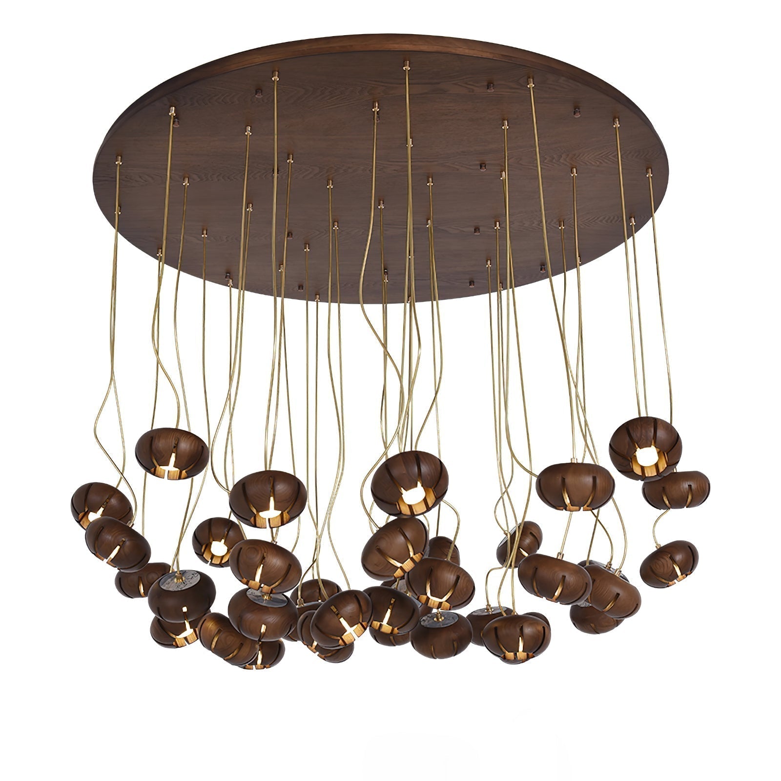 Zasorir Sculptural Marble Cluster Pendant Light