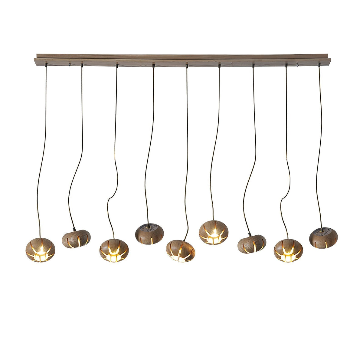 Zasorir Sculptural Marble Cluster Pendant Light