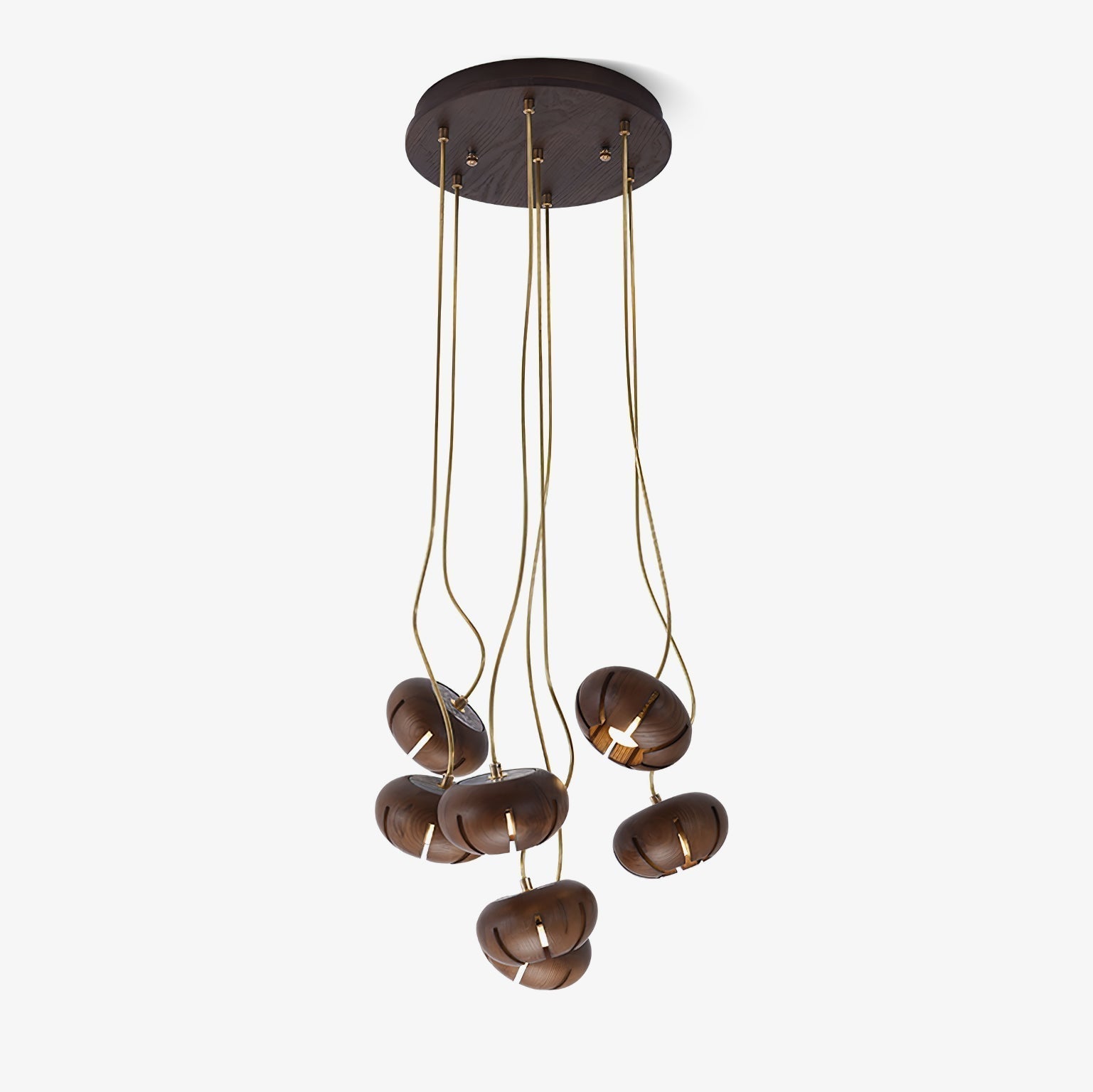 Zasorir Sculptural Marble Cluster Pendant Light