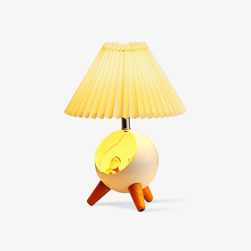 Hazelle Modern Fabric Table Lamp