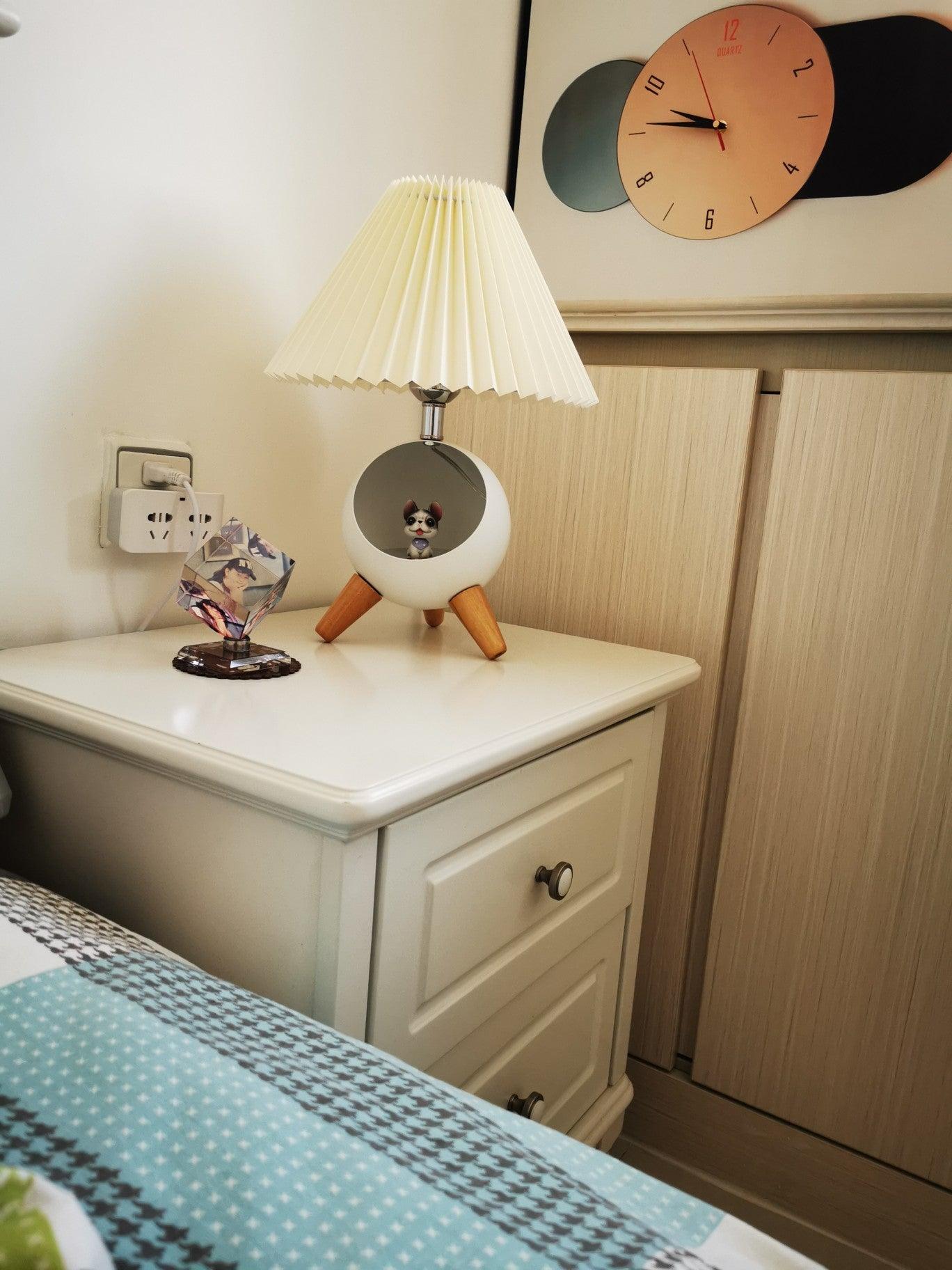 Hazelle Modern Fabric Table Lamp