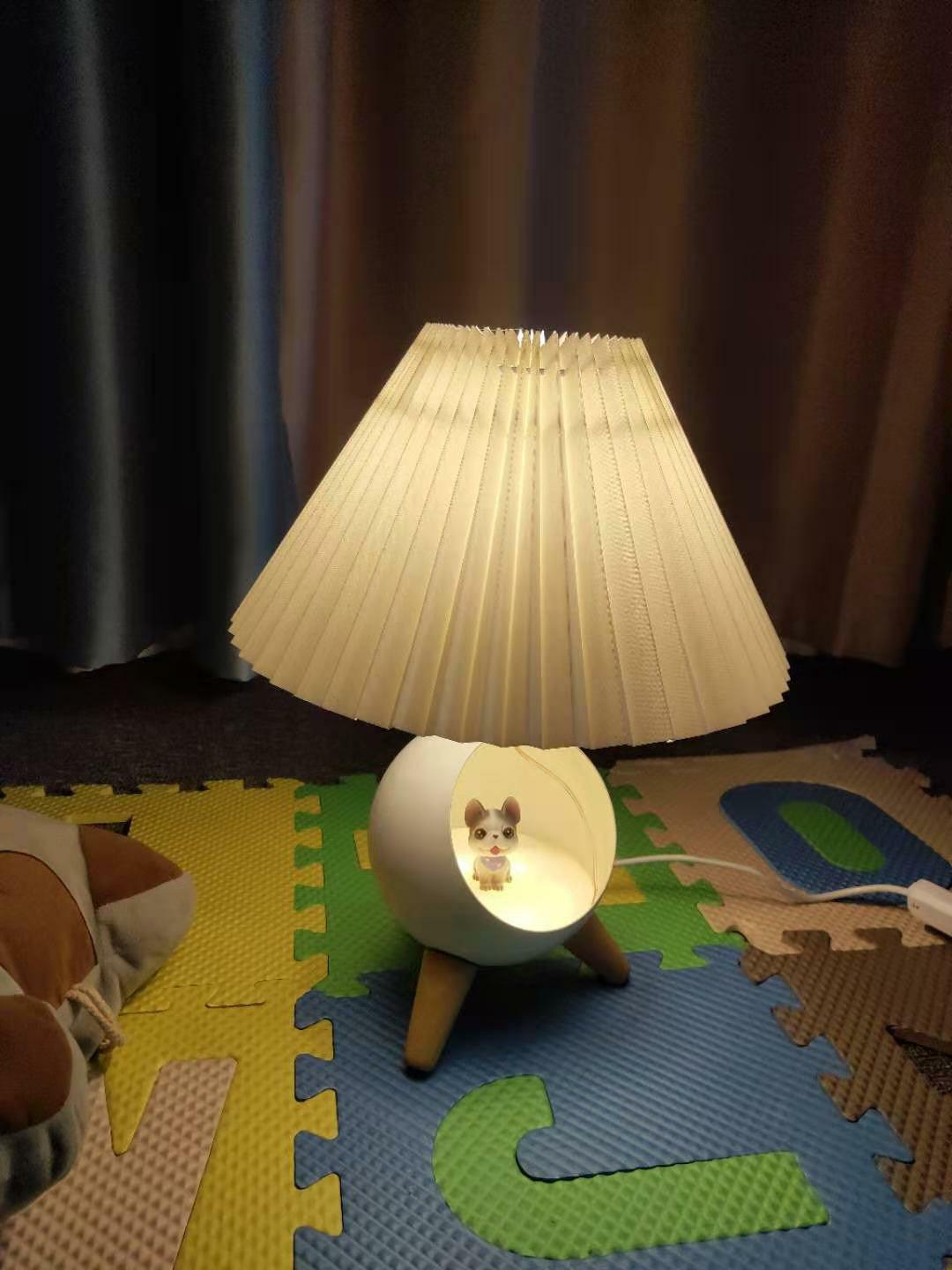 Hazelle Modern Fabric Table Lamp