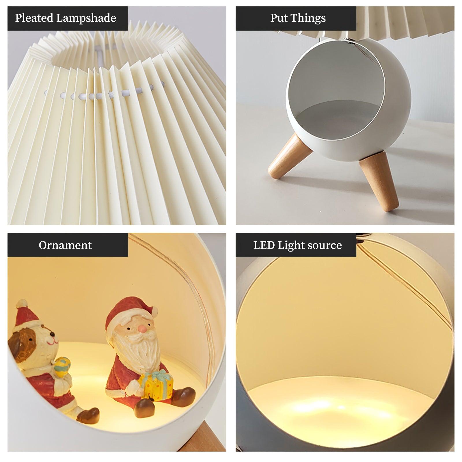 Hazelle Modern Fabric Table Lamp