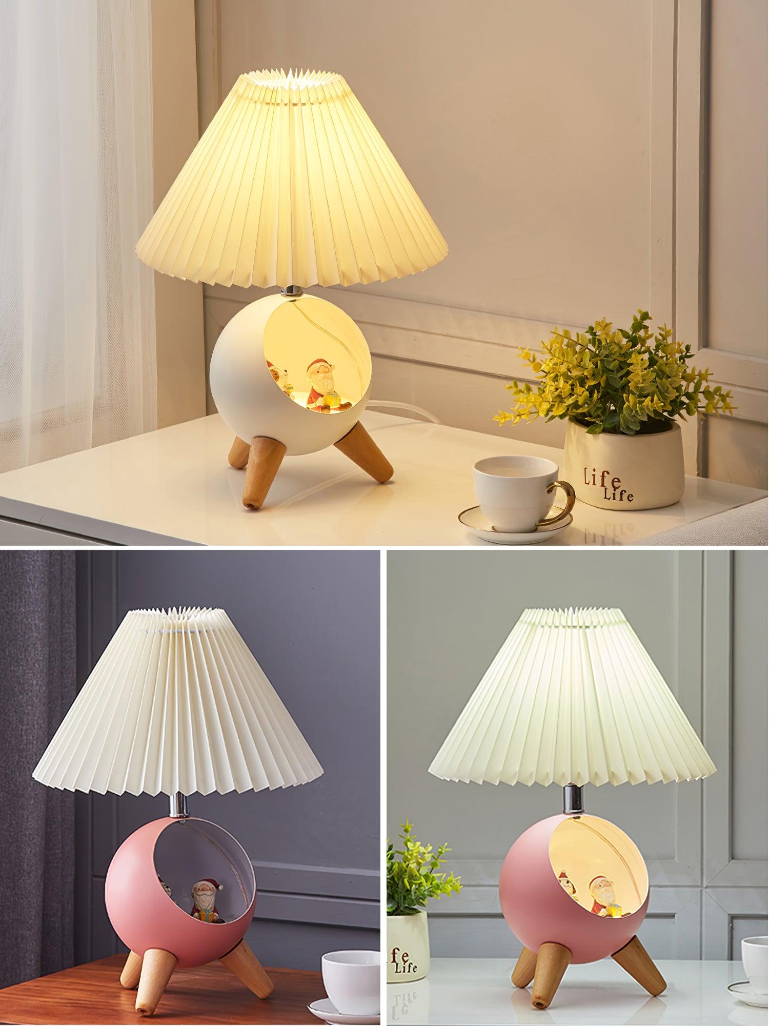 Hazelle Modern Fabric Table Lamp