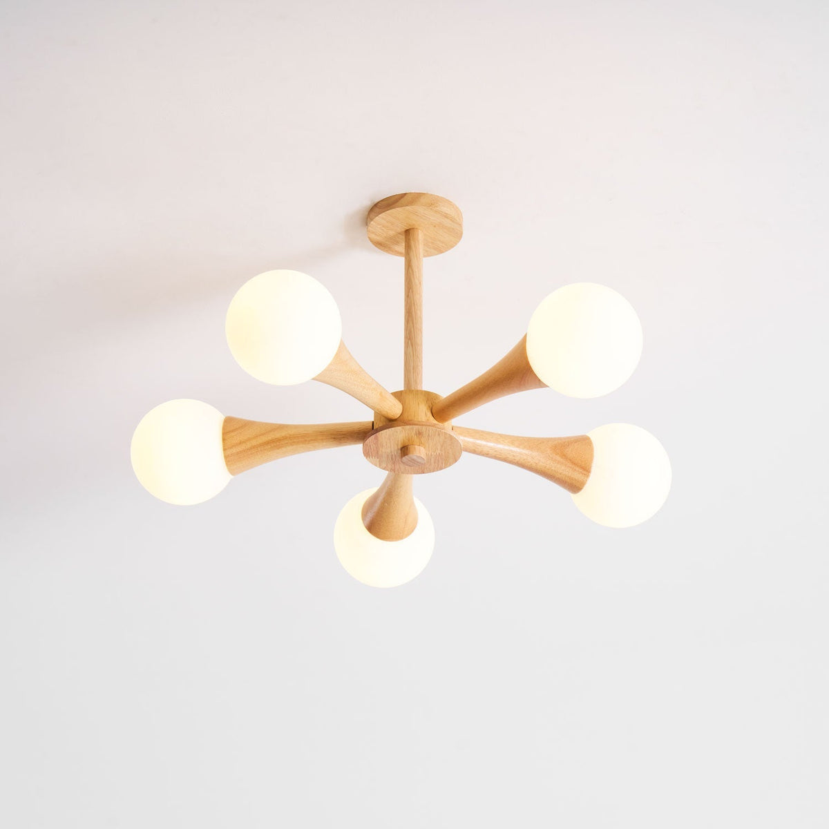 Briarshire Wooden Nera Chandelier