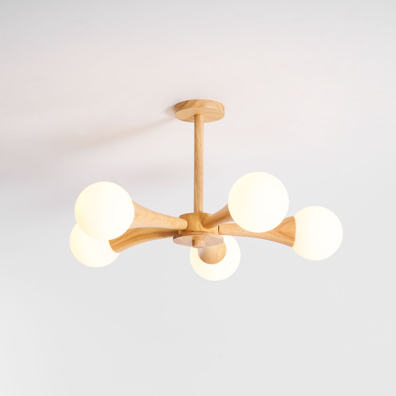 Briarshire Wooden Nera Chandelier