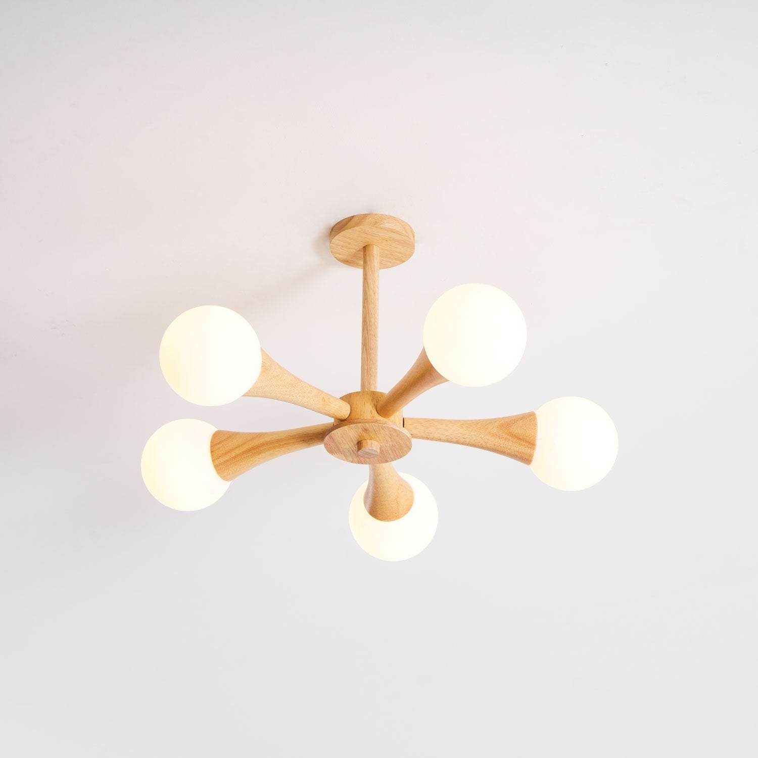 Briarshire Wooden Nera Chandelier