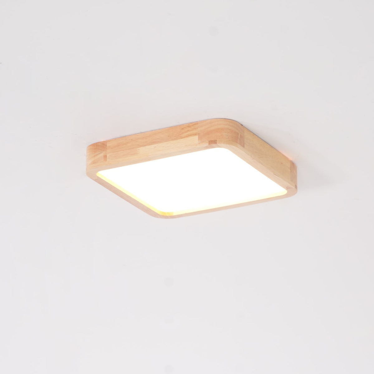 Damian Ceiling Light Wooden Geometric LED