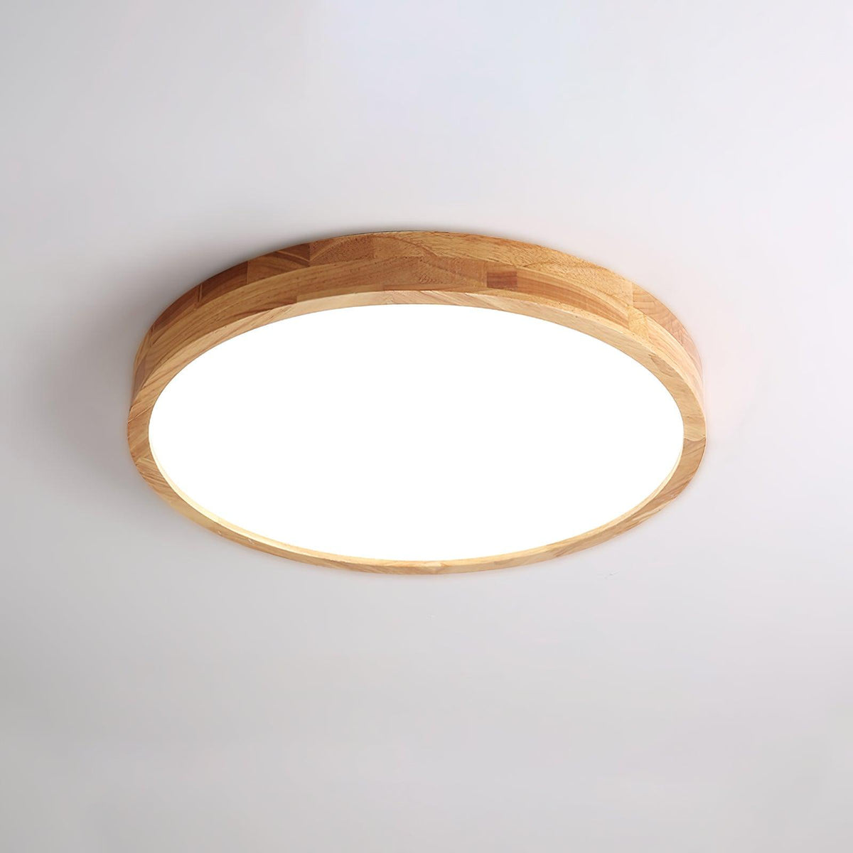 Damian Ceiling Light Wooden Geometric LED